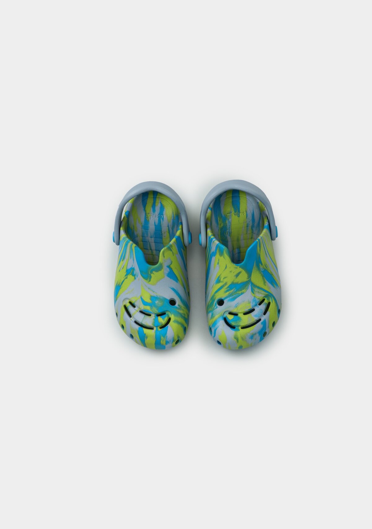 Mavi Erkek Çocuk Düz Sandalet