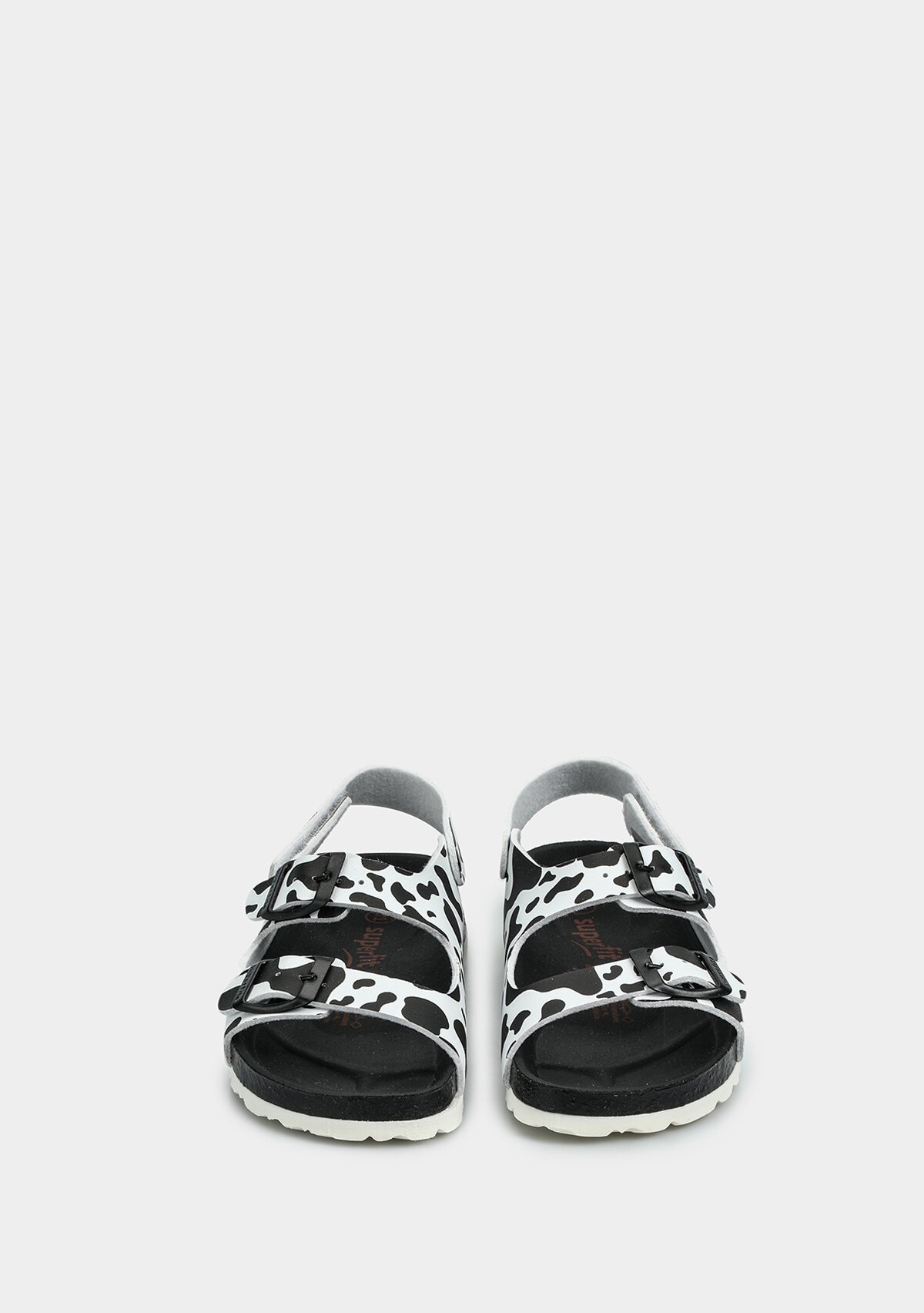 Siyah Erkek Çocuk Düz Sandalet