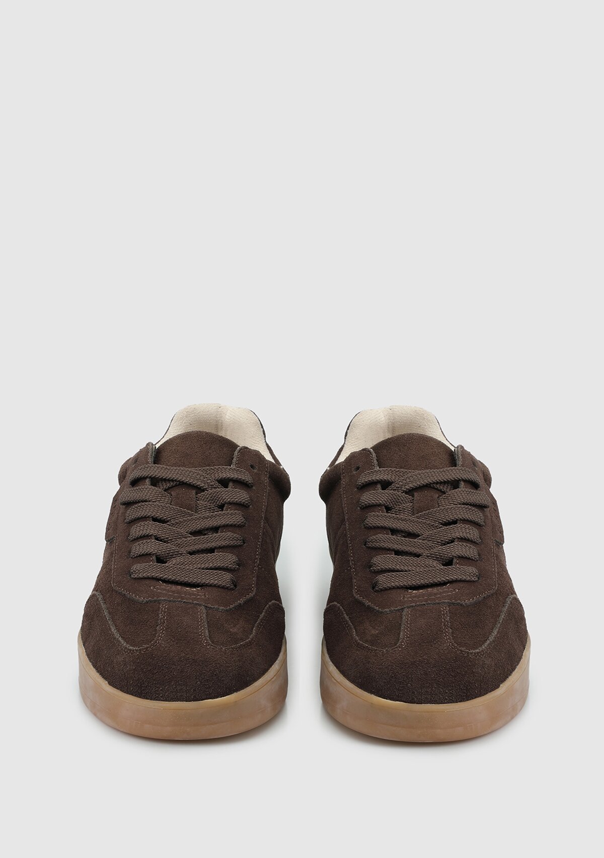 PELE Kahve Deri Erkek Sneaker