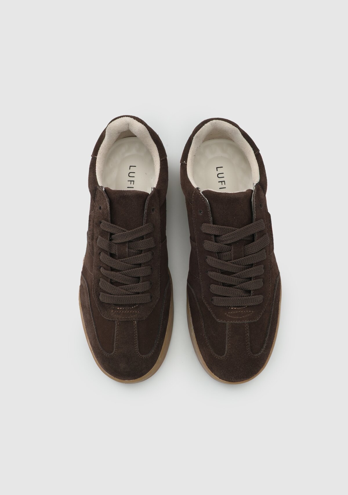 PELE Kahve Deri Erkek Sneaker