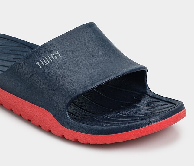 Lacivert-Kırmızı Erkek Plaj Terliği