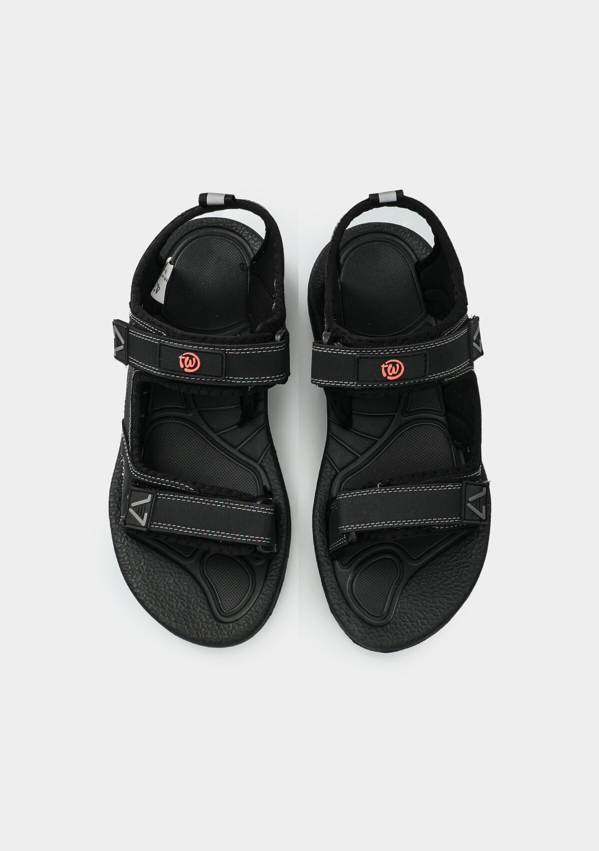 Siyah Erkek Düz Sandalet