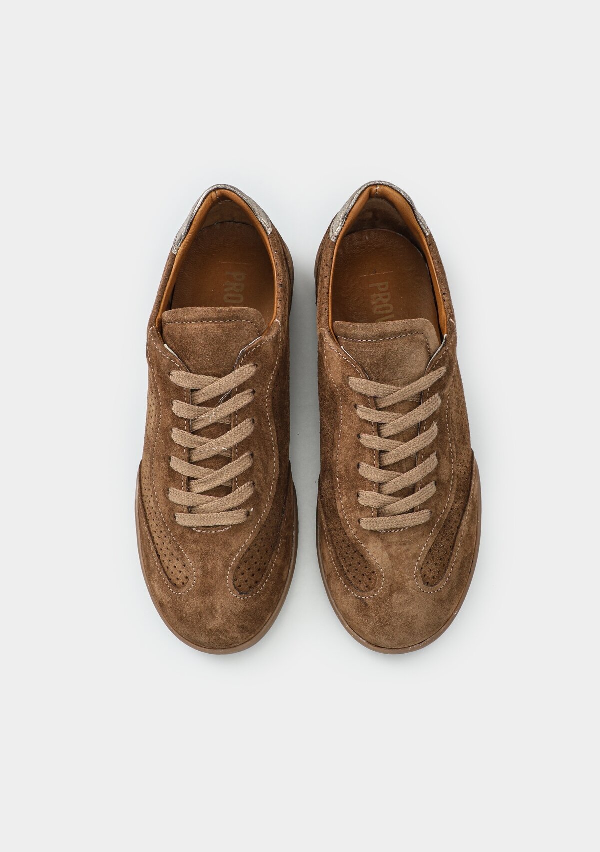 Taba Deri Kadın Sneaker