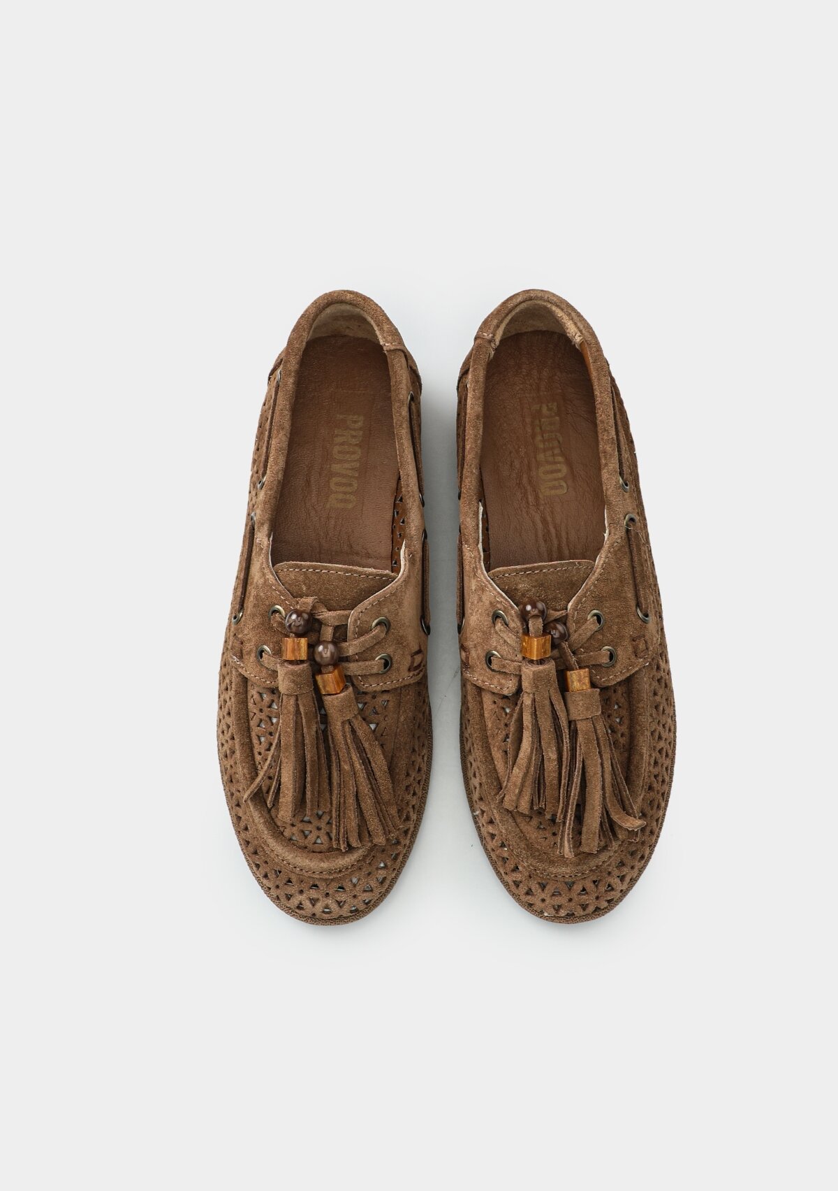 Taba Deri Kadın Ayakkabı