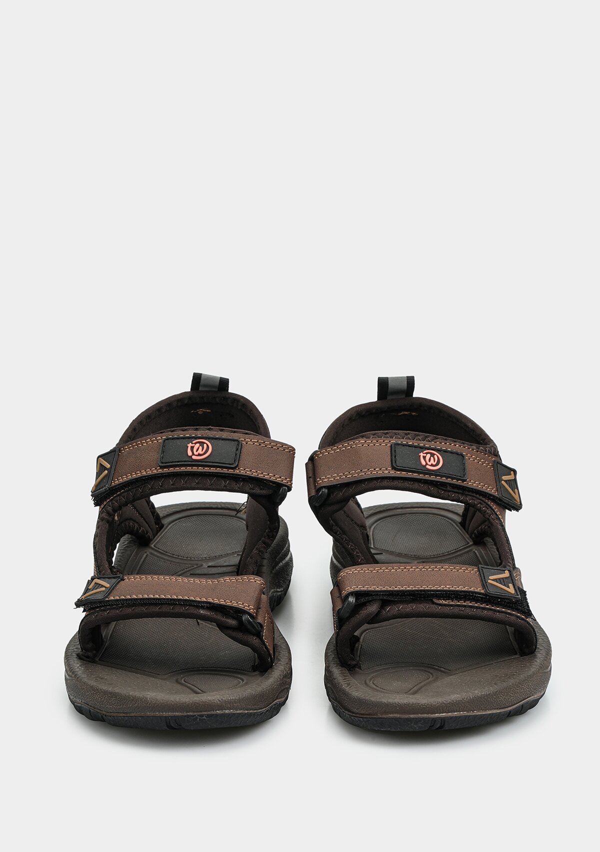 Kahve Erkek Düz Sandalet