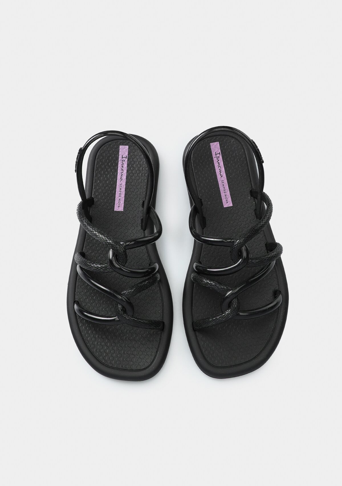 Siyah Kadın Plaj Terliği