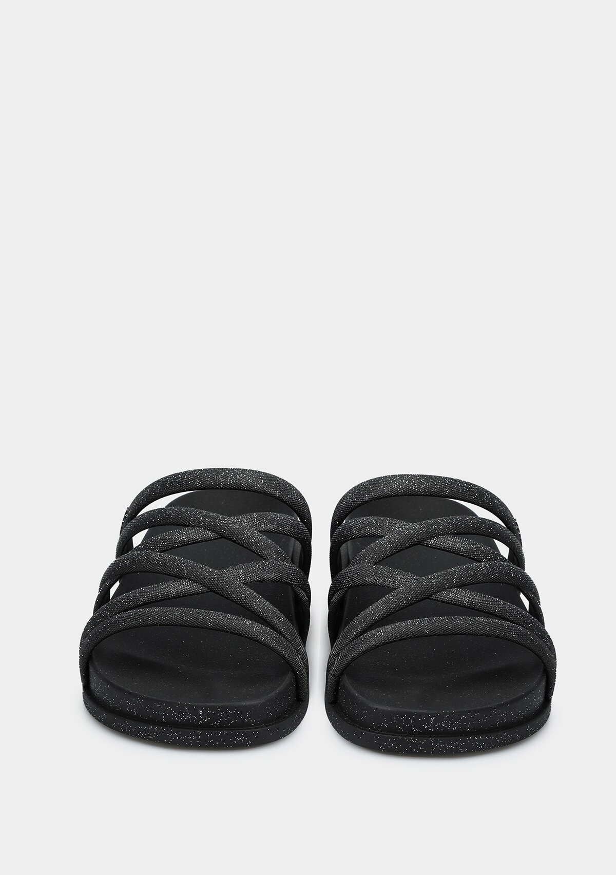 Siyah Kadın Plaj Terliği