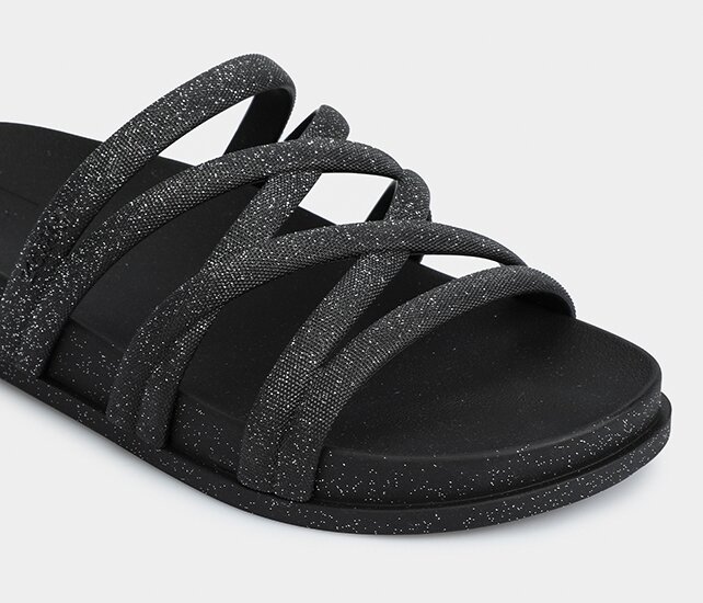 Siyah Kadın Plaj Terliği