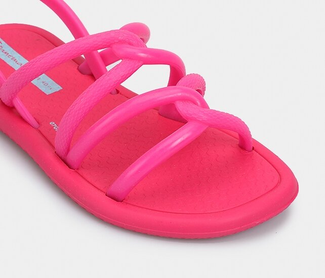 Pembe Kız Çocuk Düz Sandalet