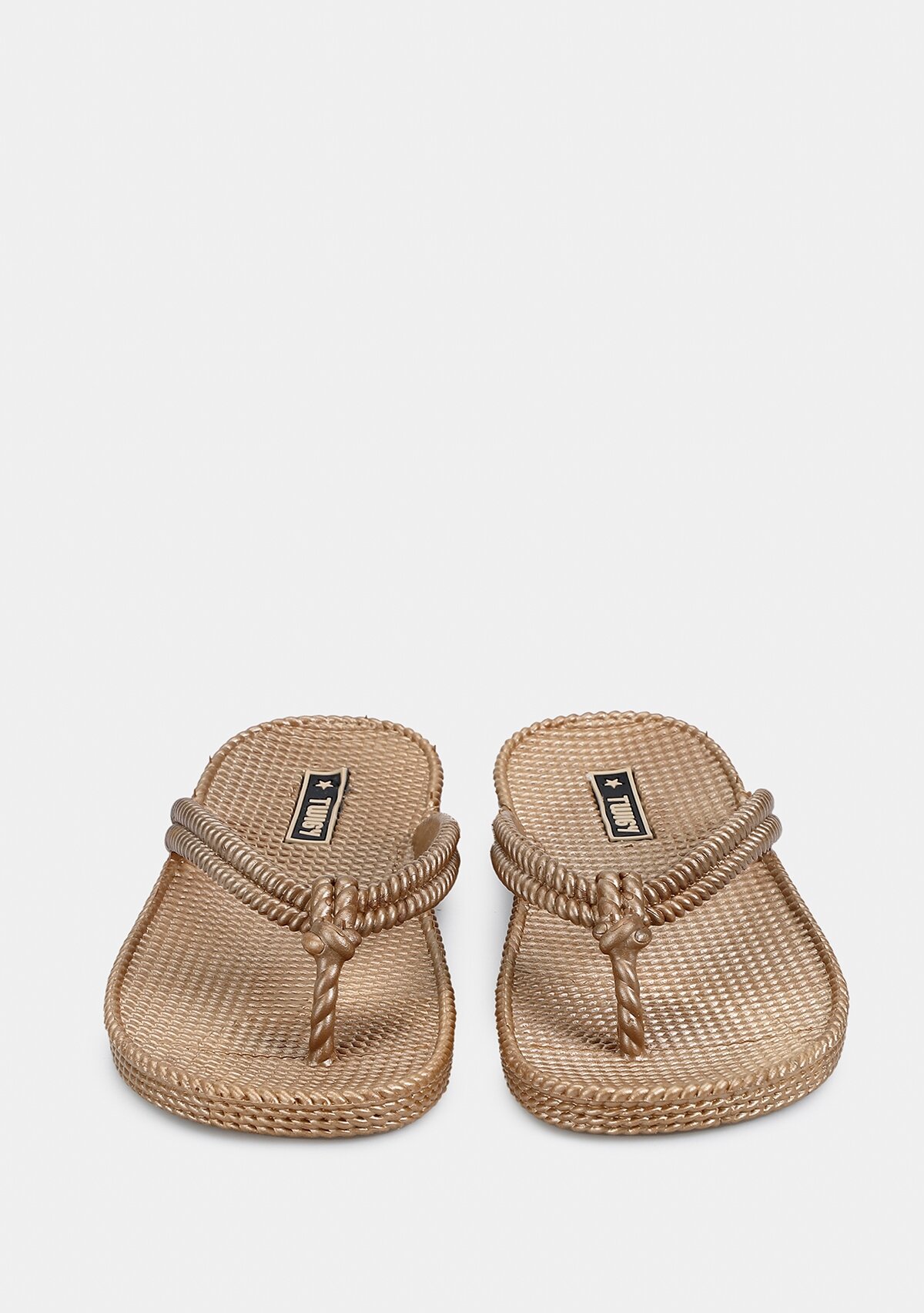 Kahve Kadın Plaj Terliği