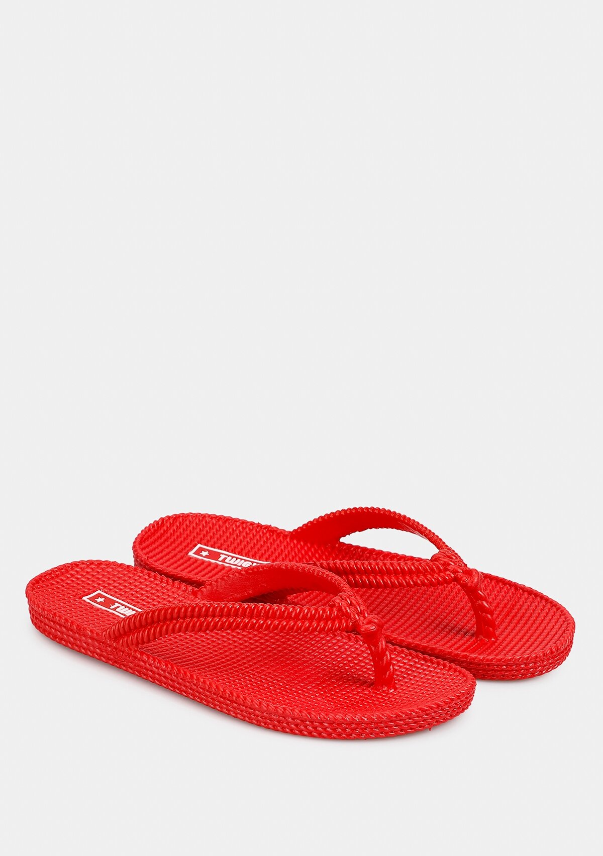 Kırmızı Kadın Plaj Terliği
