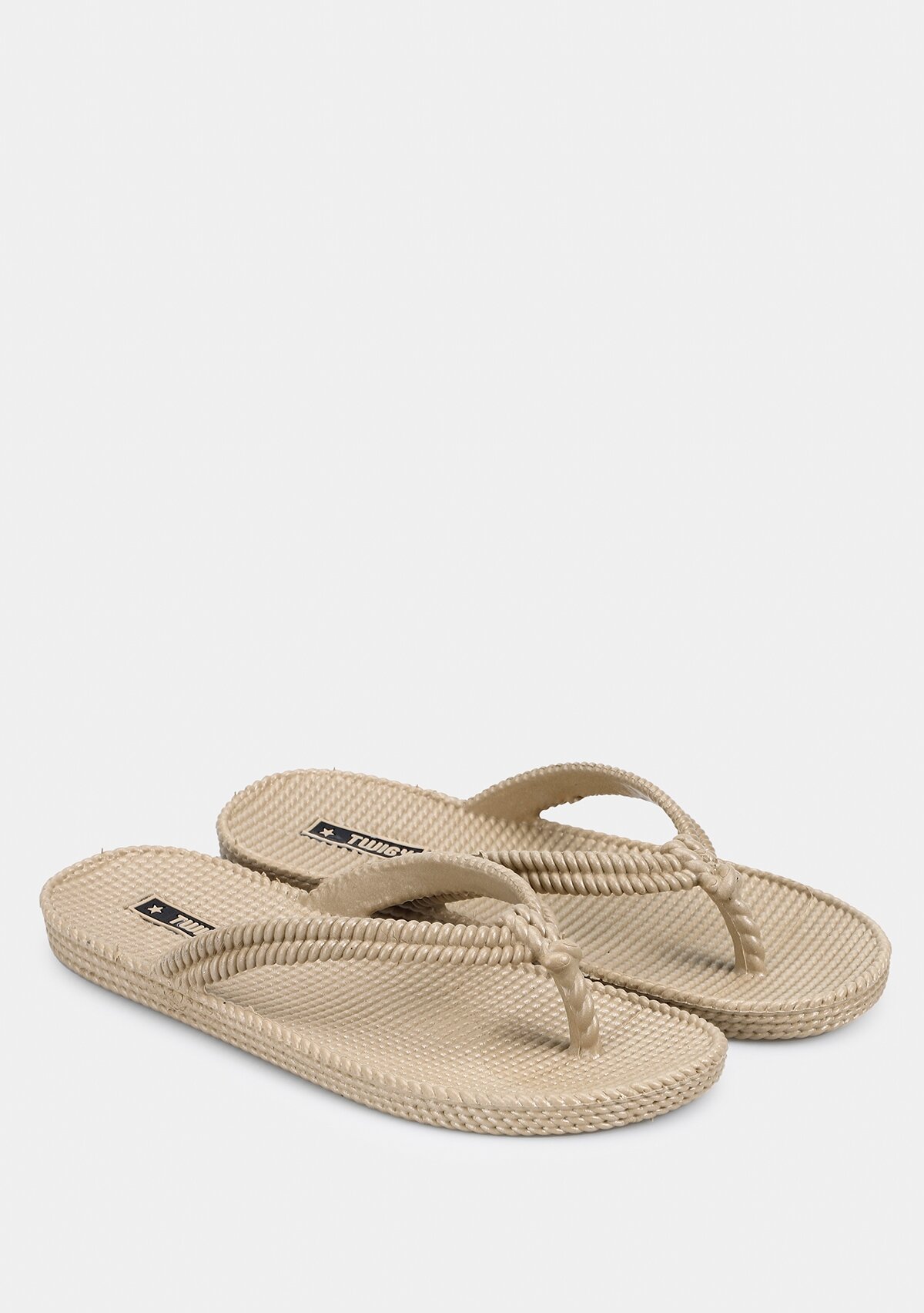 Bej Kadın Plaj Terliği