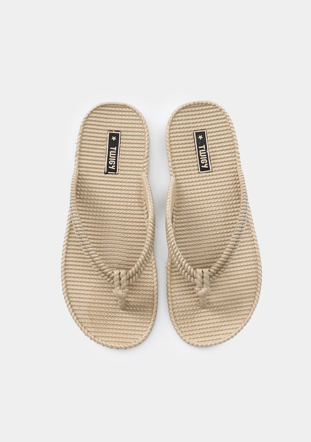 Bej Kadın Plaj Terliği