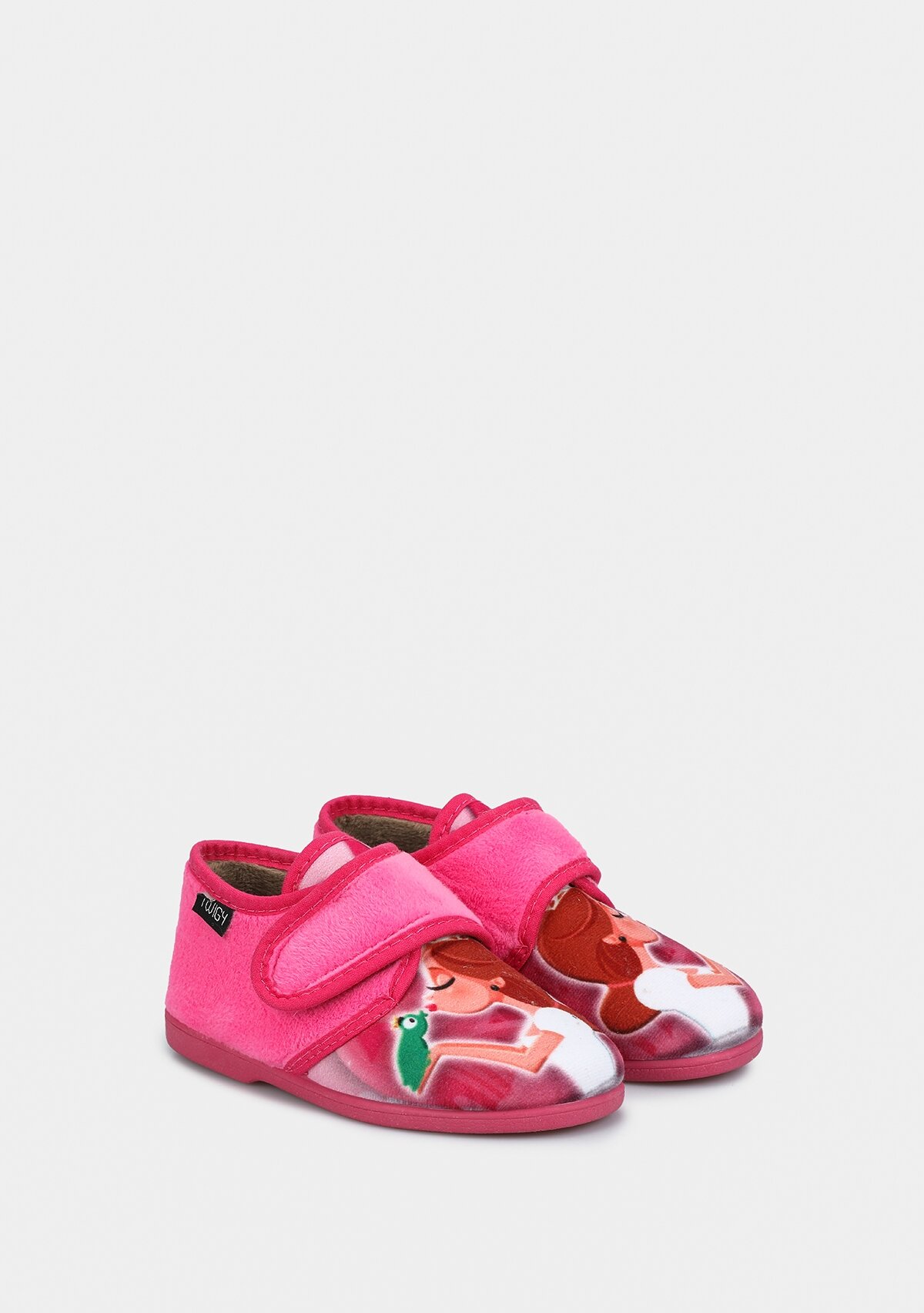 Pembe Kız Çocuk Ev Terliği