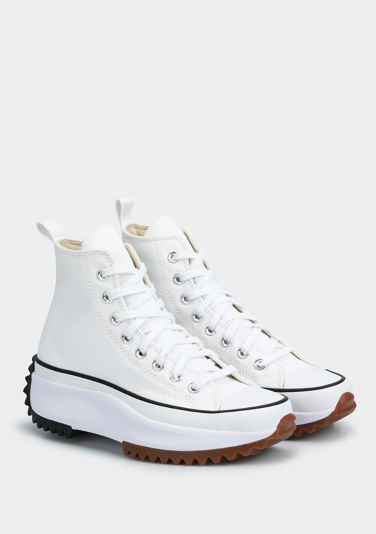 Run Star Hike Canvas Beyaz Unisex Sneaker 166799C