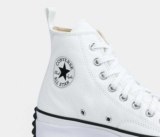 Run Star Hike Canvas Beyaz Unisex Sneaker 166799C