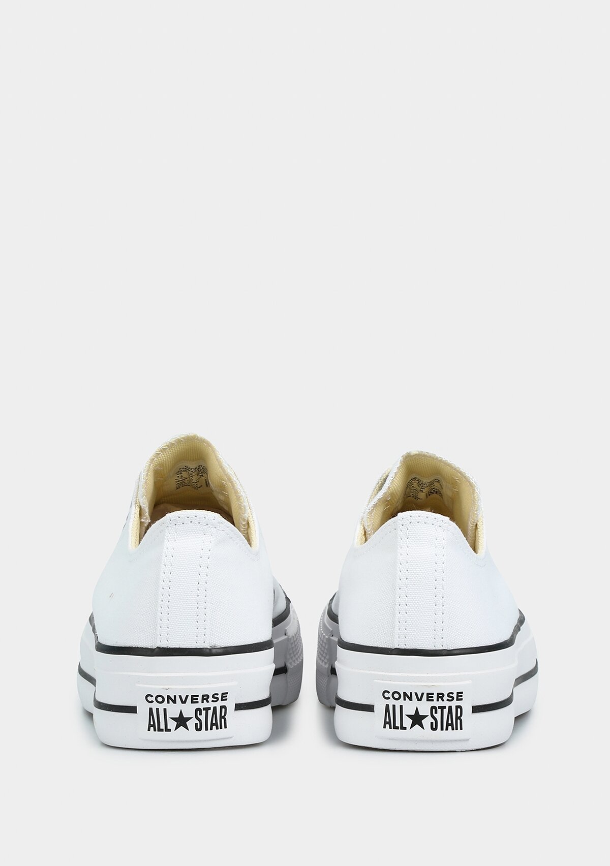 Chuck Taylor All Star Canvas Platform Beyaz Kadın Sneaker 560251C 