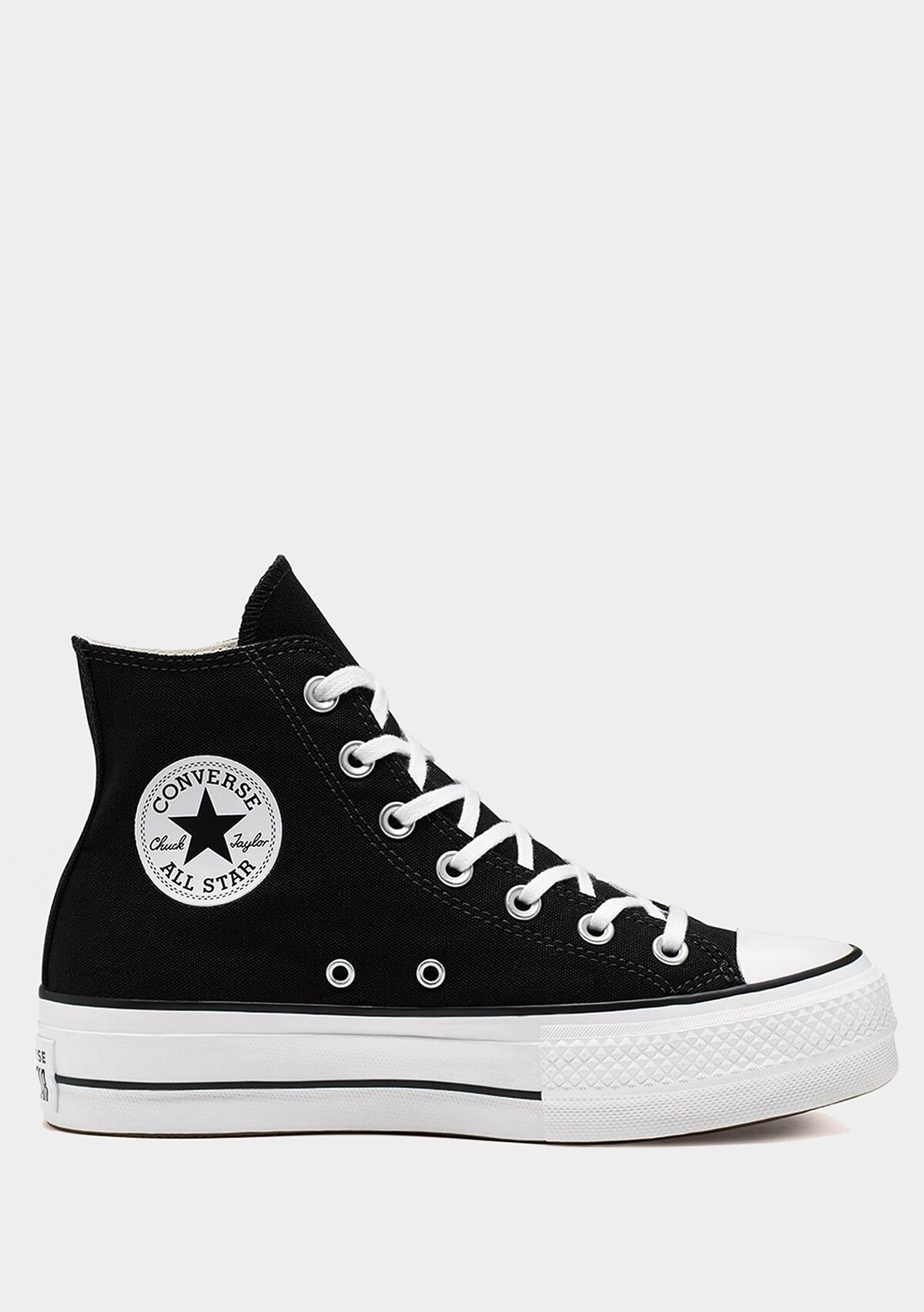 Chuck Taylor All Star Platform Canvas Siyah Kadın Sneaker 560845C 