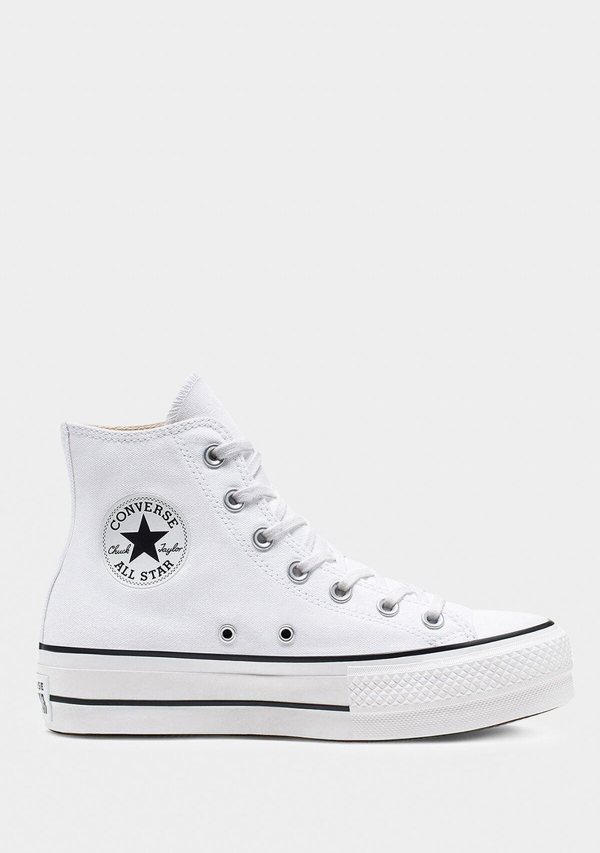 Chuck Taylor All Star Platform Canvas Beyaz Kadın Sneaker 560846C 