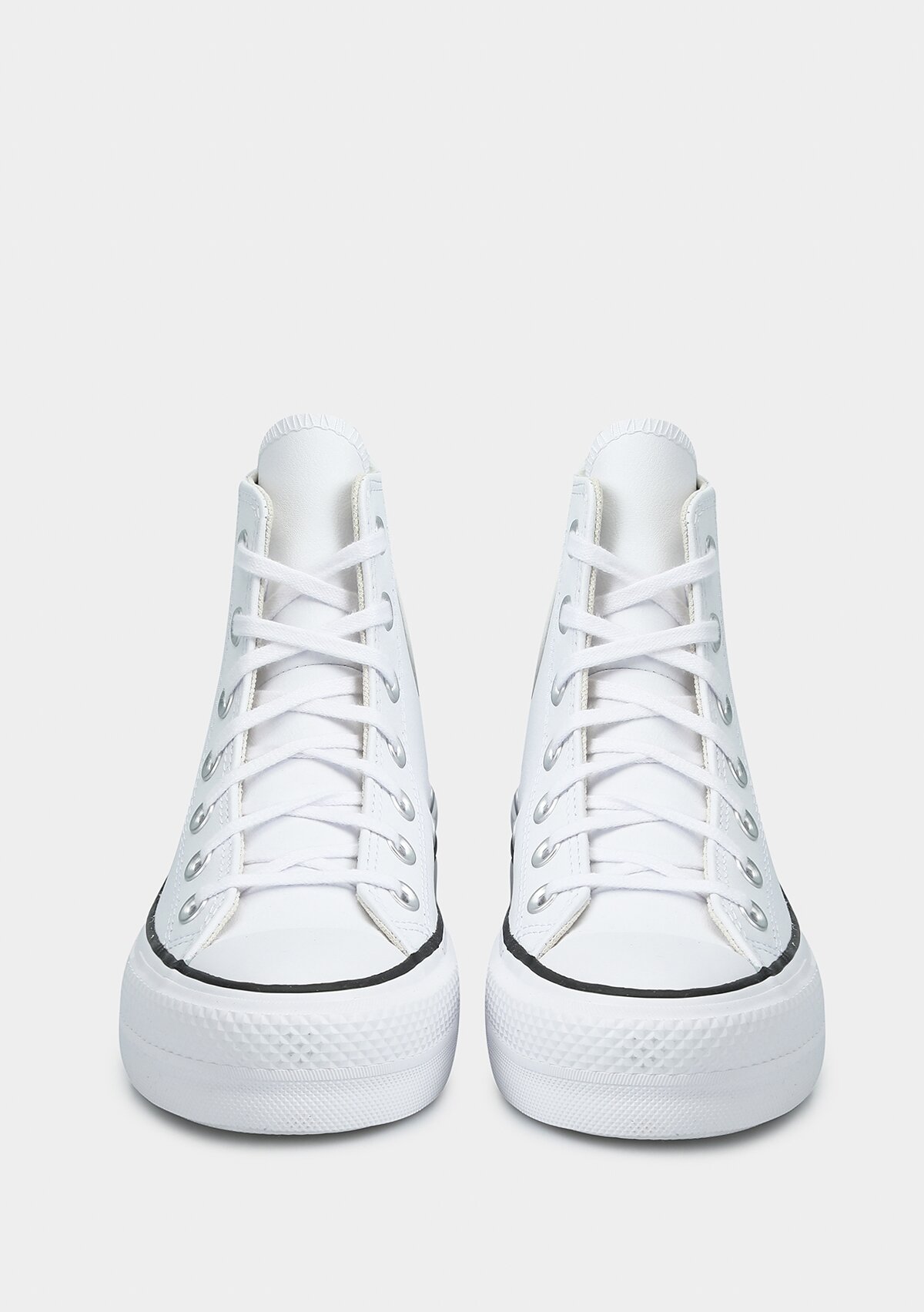 Chuck Taylor All Star Leather Platform Beyaz Kadın Sneaker 561676C