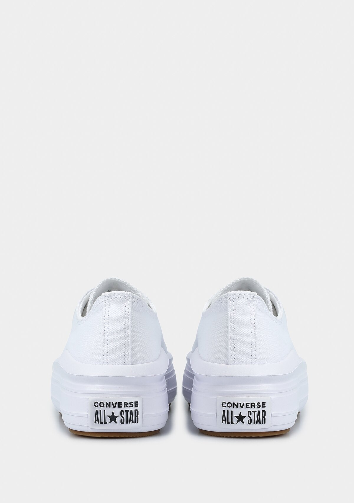 Chuck Taylor All Star Move Canvas Platform Beyaz Kadın Sneaker 570257C