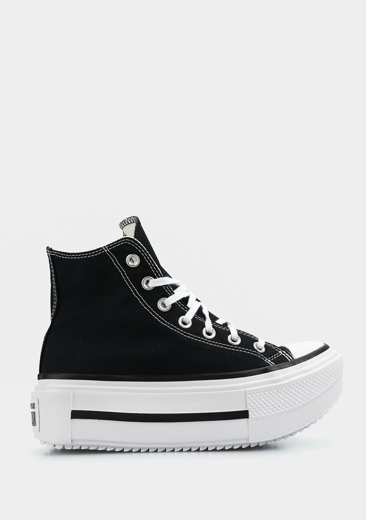 Chuck Taylor All Star Lıft Double Stack Siyah Kadın Sneaker A12975C 