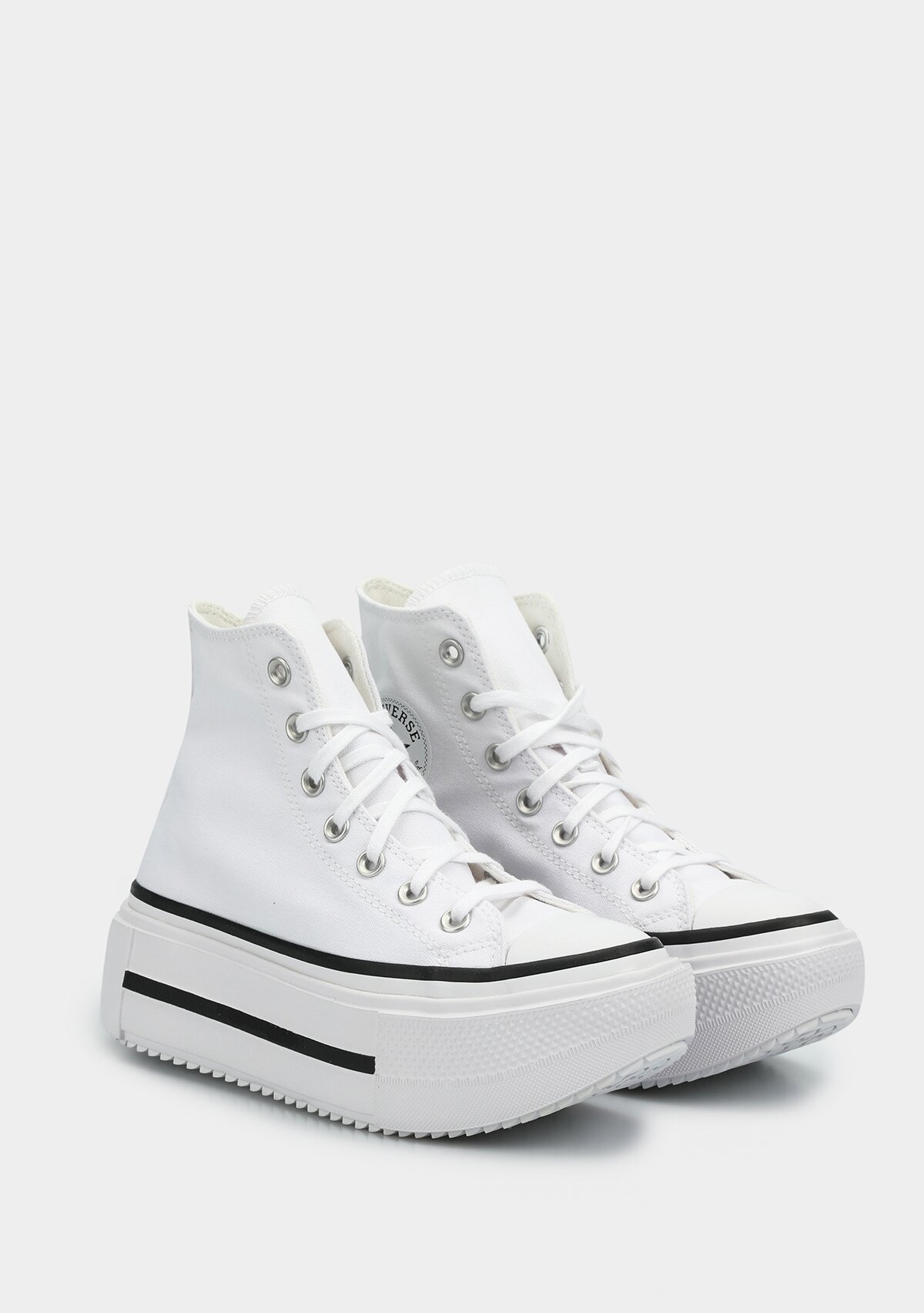 Chuck Taylor All Star Lıft Double Stack Beyaz Kadın Sneaker A12976C 