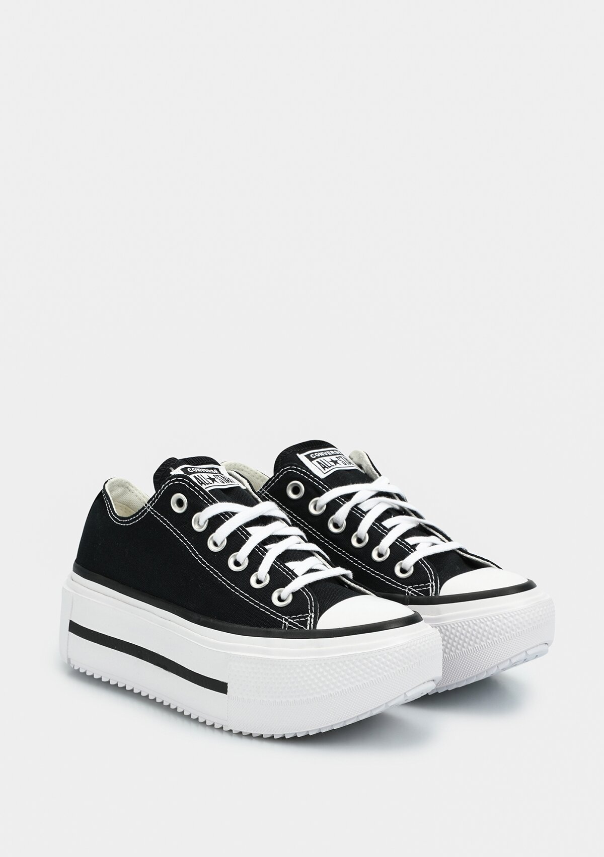 Chuck Taylor All Star Lıft Double Stack Platform Siyah Kadın Sneaker A15490C 