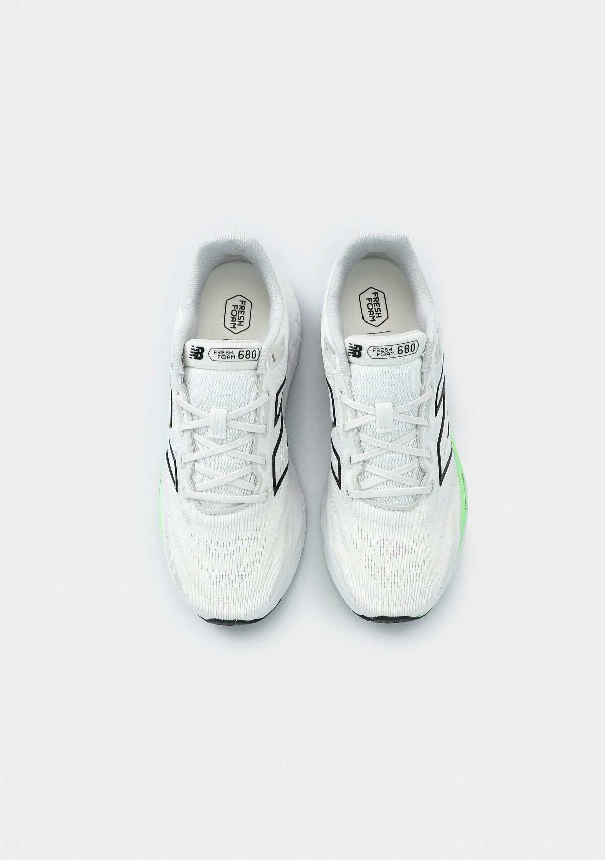 Running Men Shoes Beyaz Erkek Koşu Ayakkabısı M680Rh8Nb 