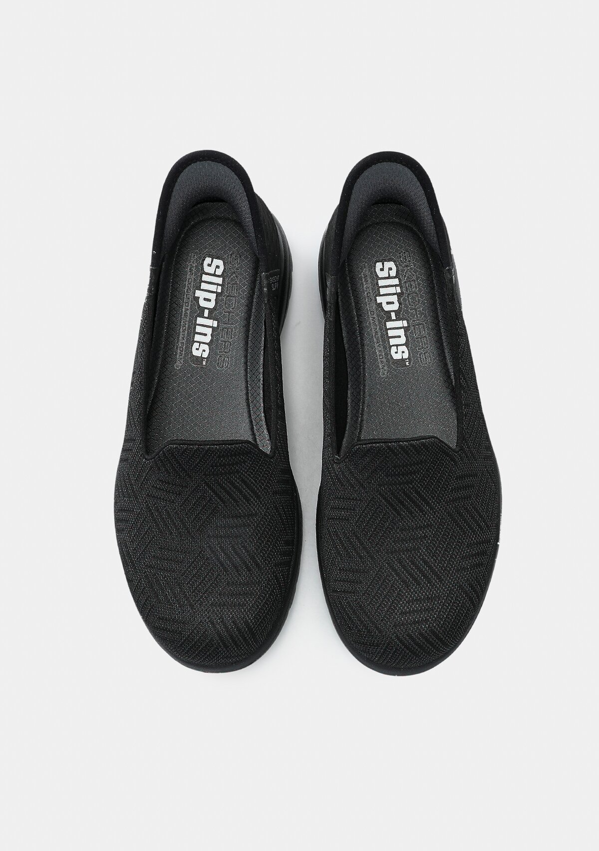 Bbk On-The-Go Flex - Clover Kadın Siyah Slip-Ins Yürüyüş Ayakkabısı 138182 