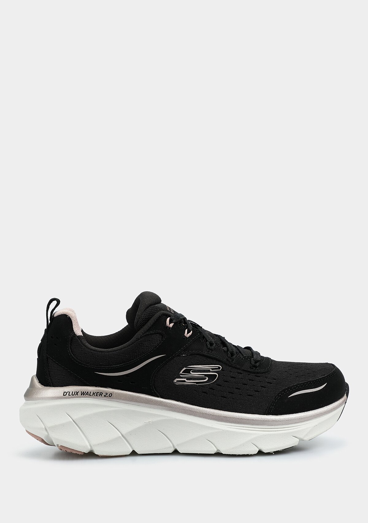 Bkrg D'Lux Walker 2.0 - Gradient Glam Siyah Kadın Spor Ayakkabısı 150103 