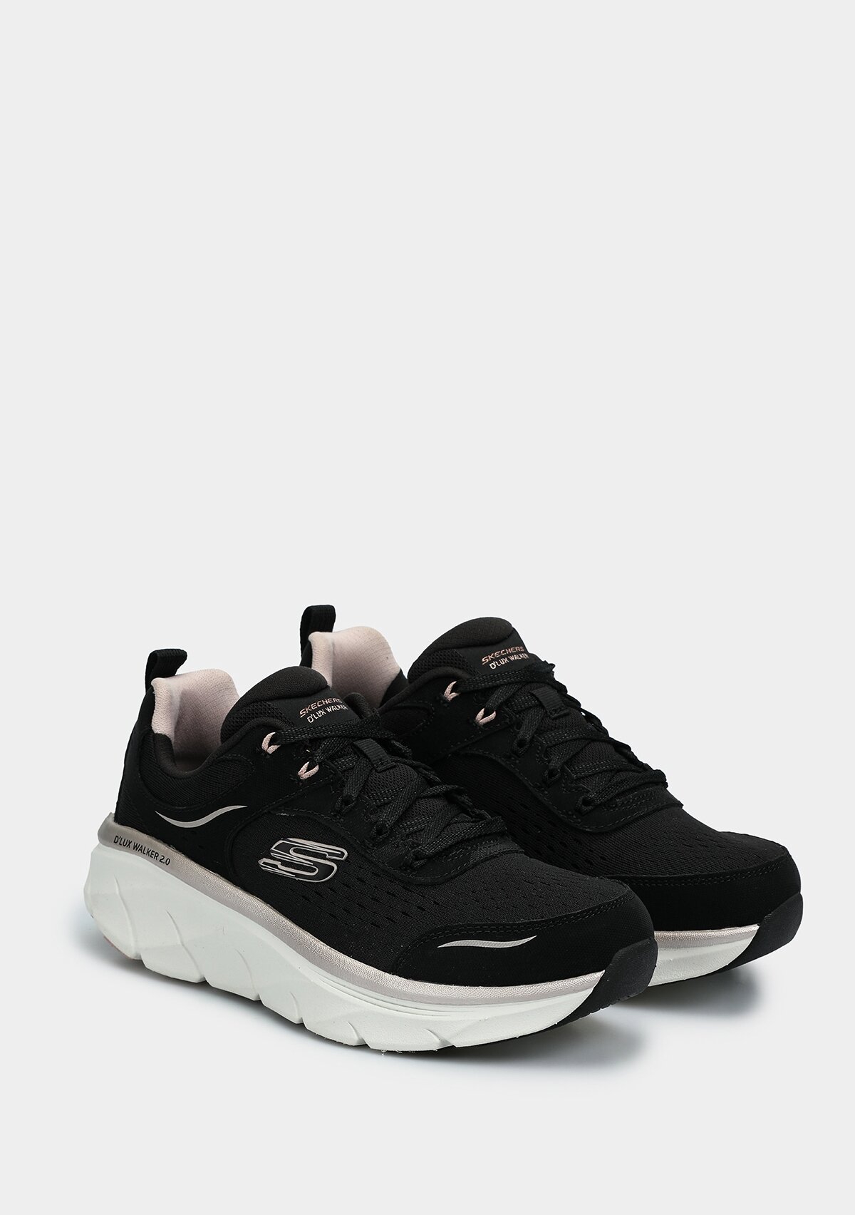Bkrg D'Lux Walker 2.0 - Gradient Glam Siyah Kadın Spor Ayakkabısı 150103 
