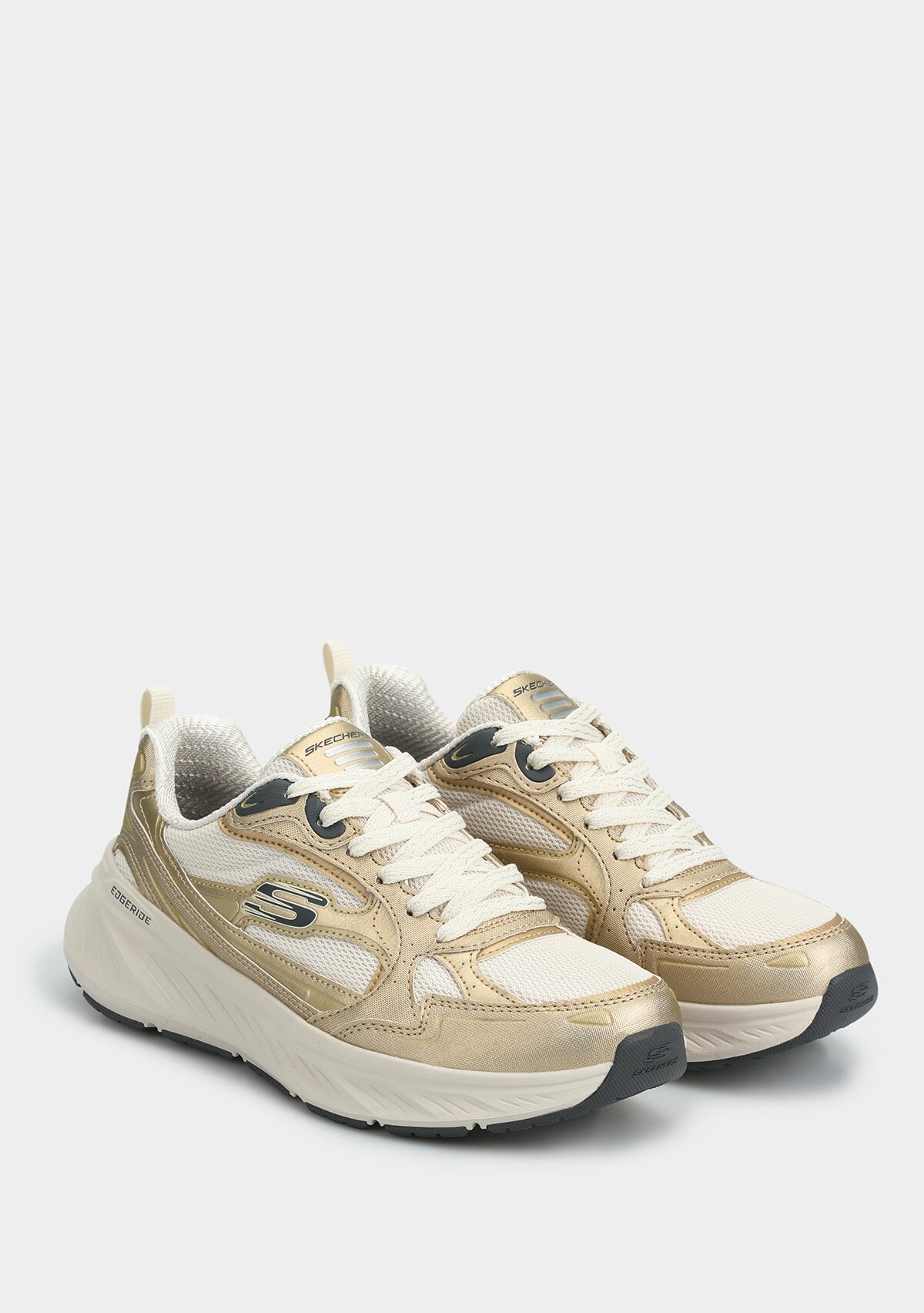 Ntgd Edgerıde Krem-Altın Kadın Sneaker 150494 