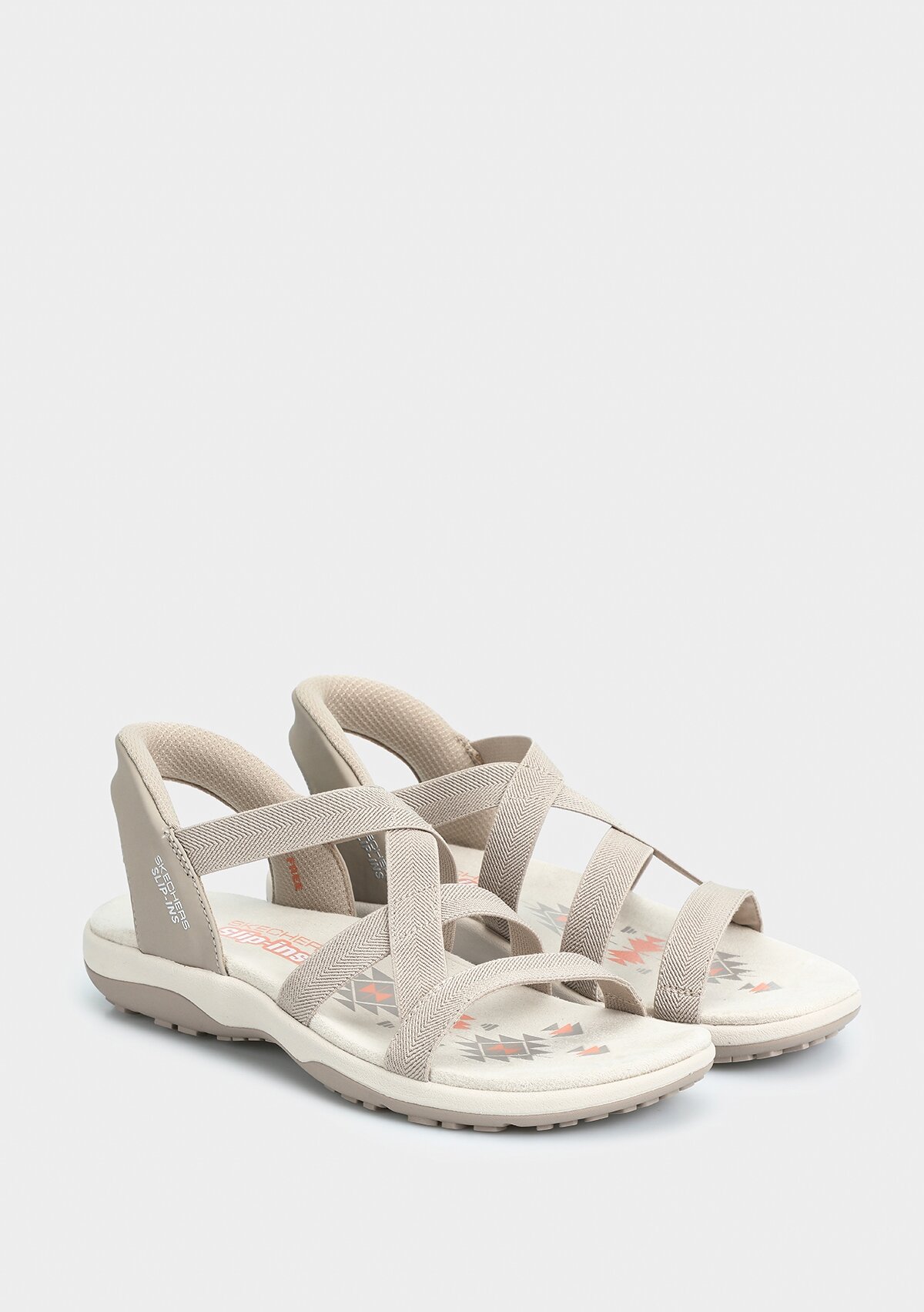 Tpe Reggae Slım - Stretch Flex Bej Kadın Sneaker 163460 