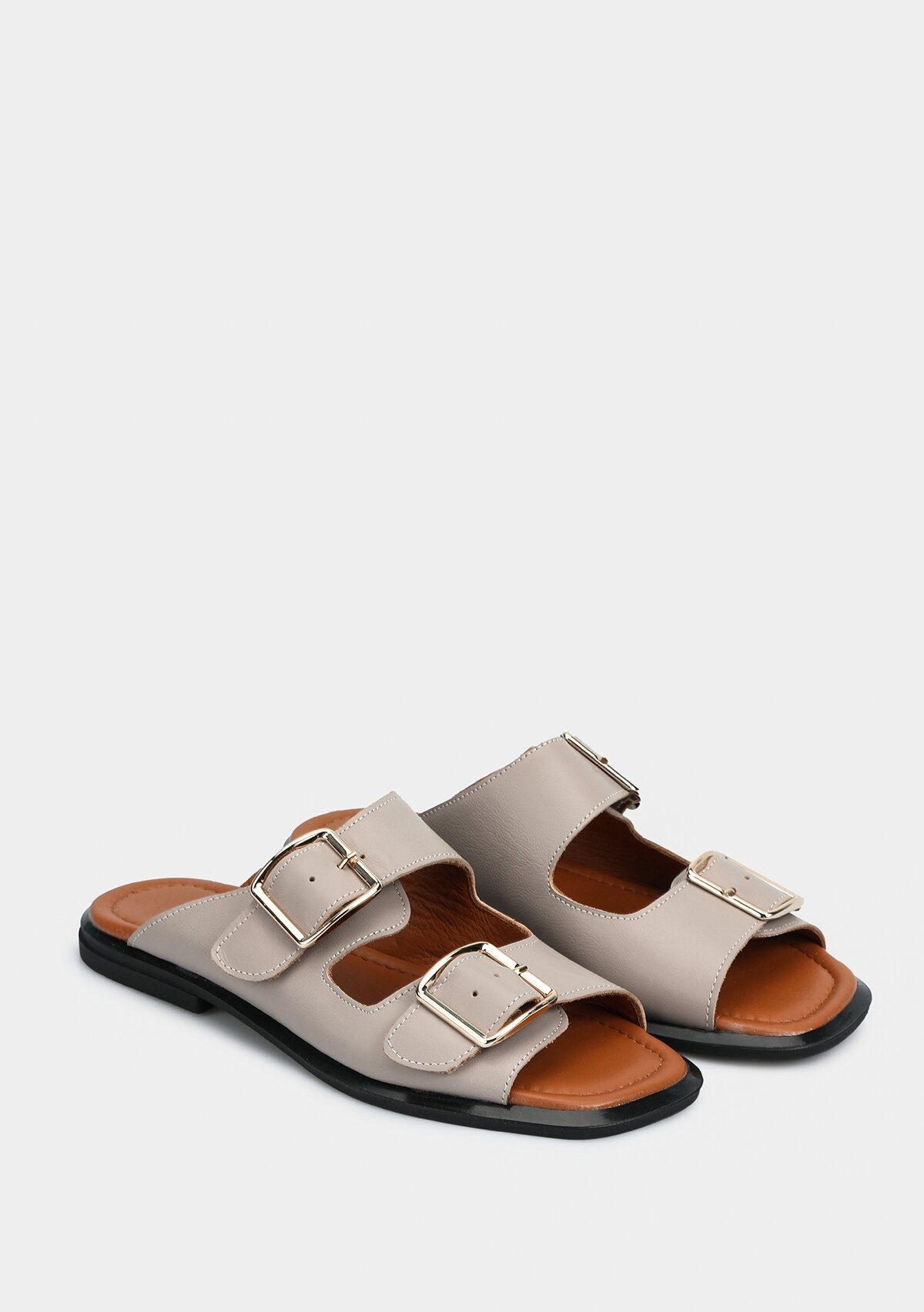 Taş Deri Kadın Terlik