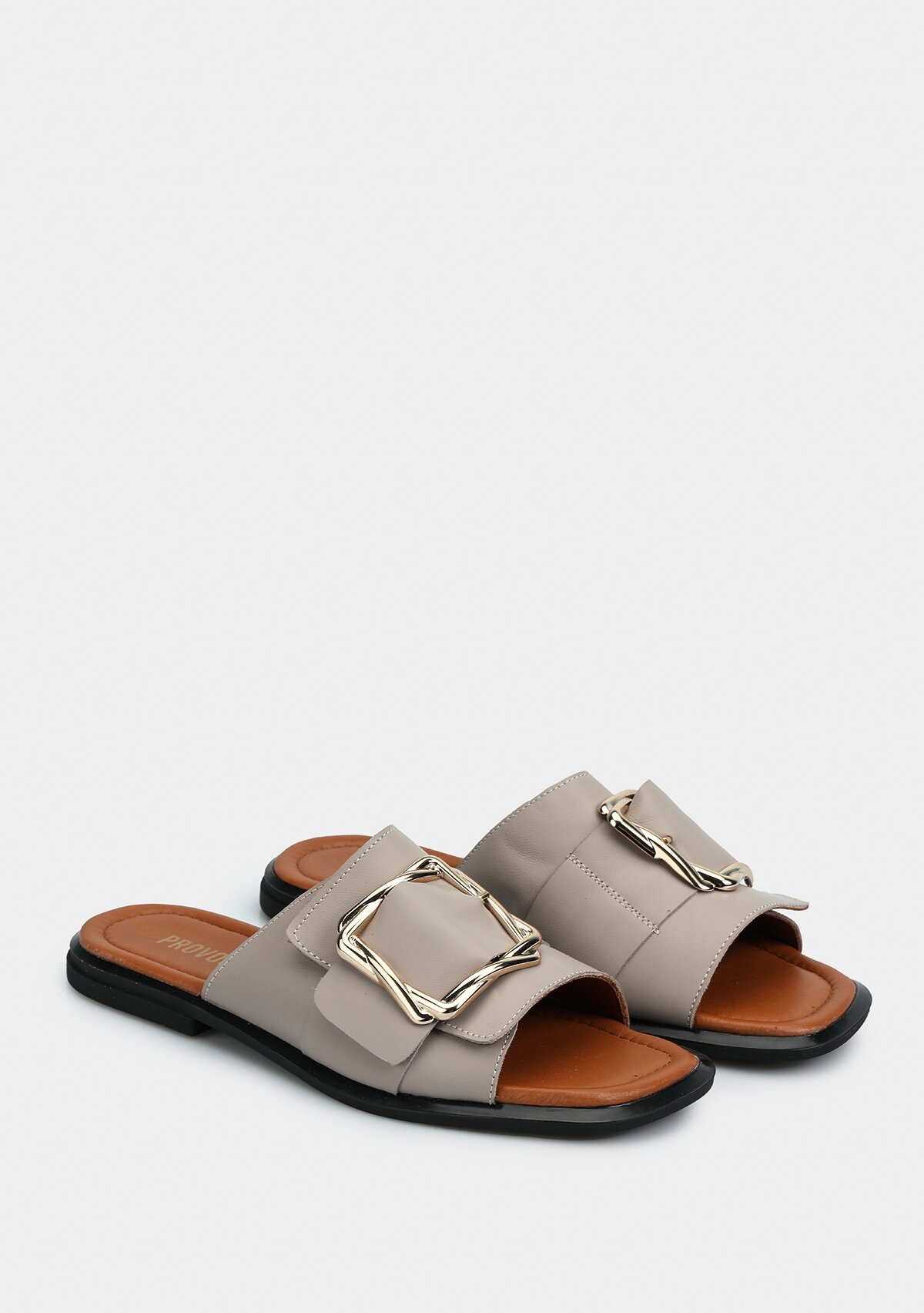 Taş Deri Kadın Terlik