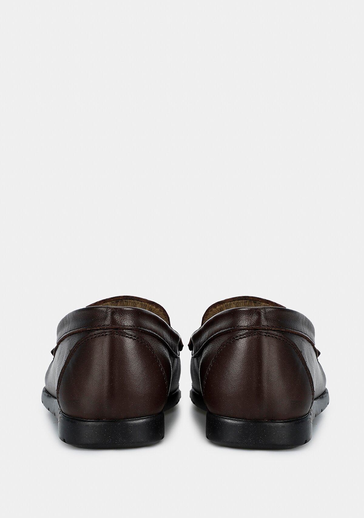 Kahve Deri Kadın Ayakkabı