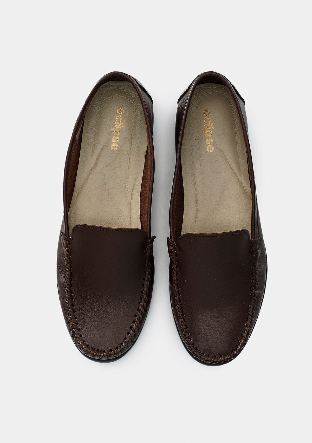 Kahve Deri Kadın Ayakkabı