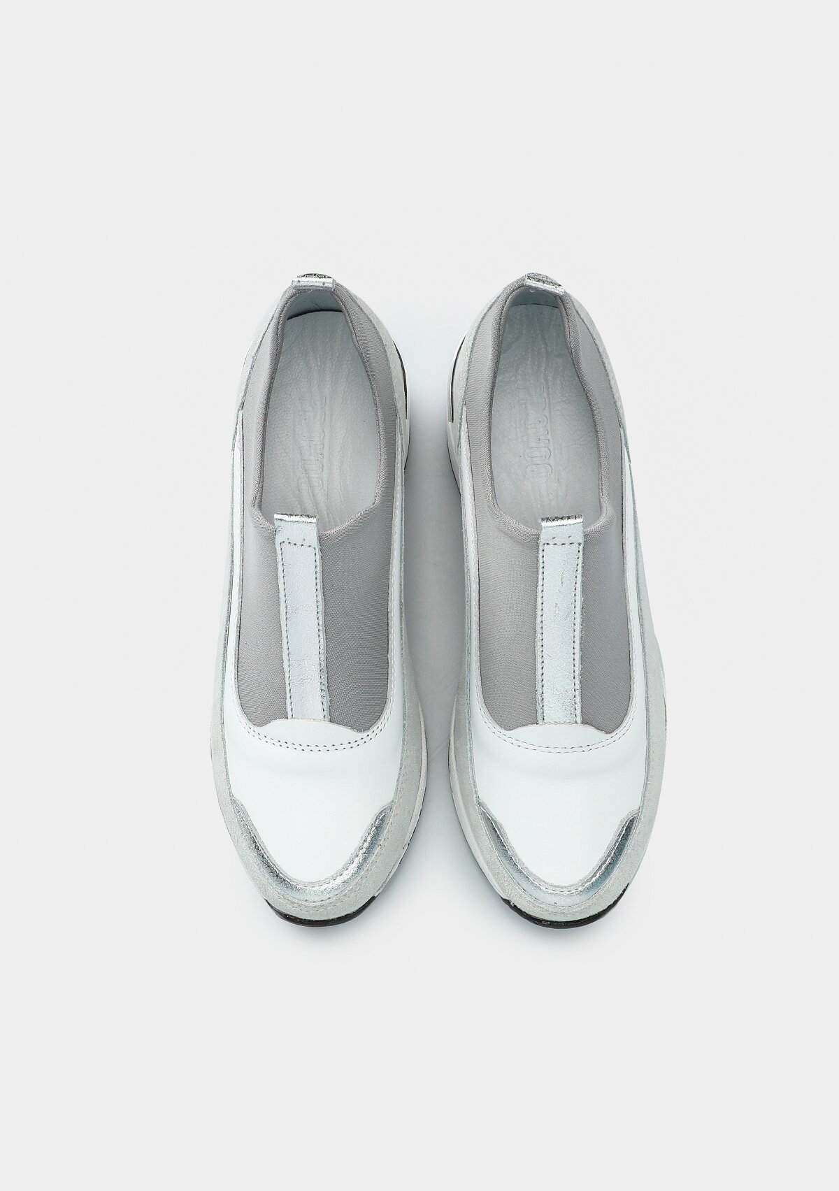 Beyaz Deri Kadın Sneaker