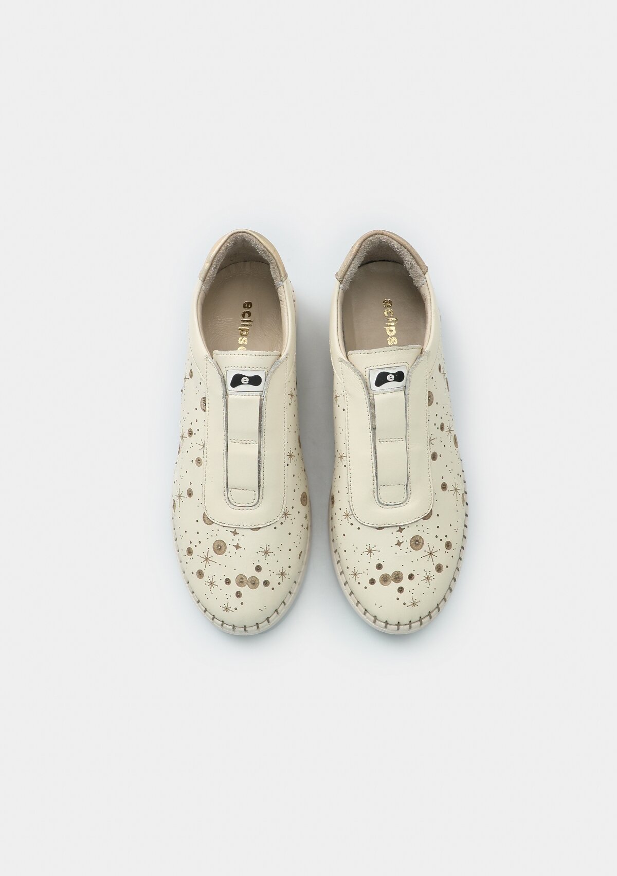 Bej Deri Kadın Ayakkabı