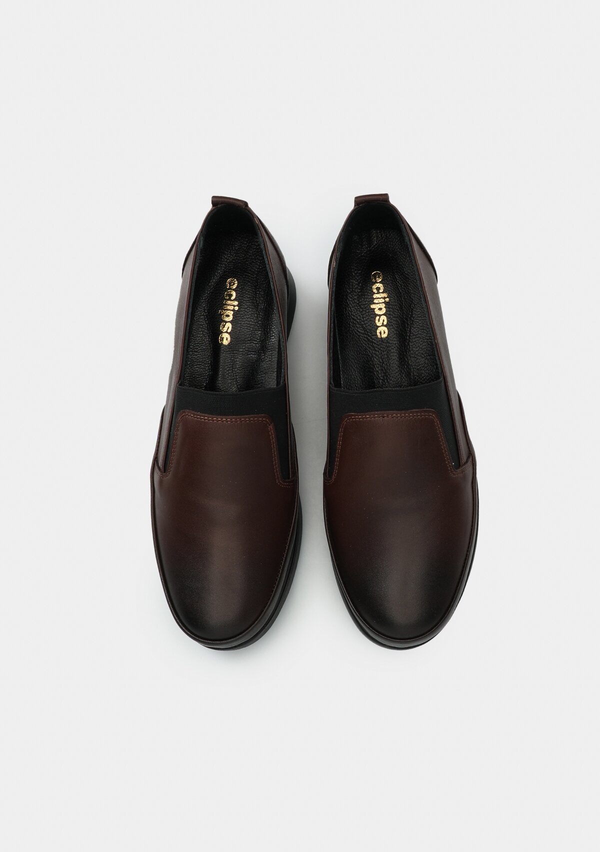 Kahve Deri Kadın Ayakkabı