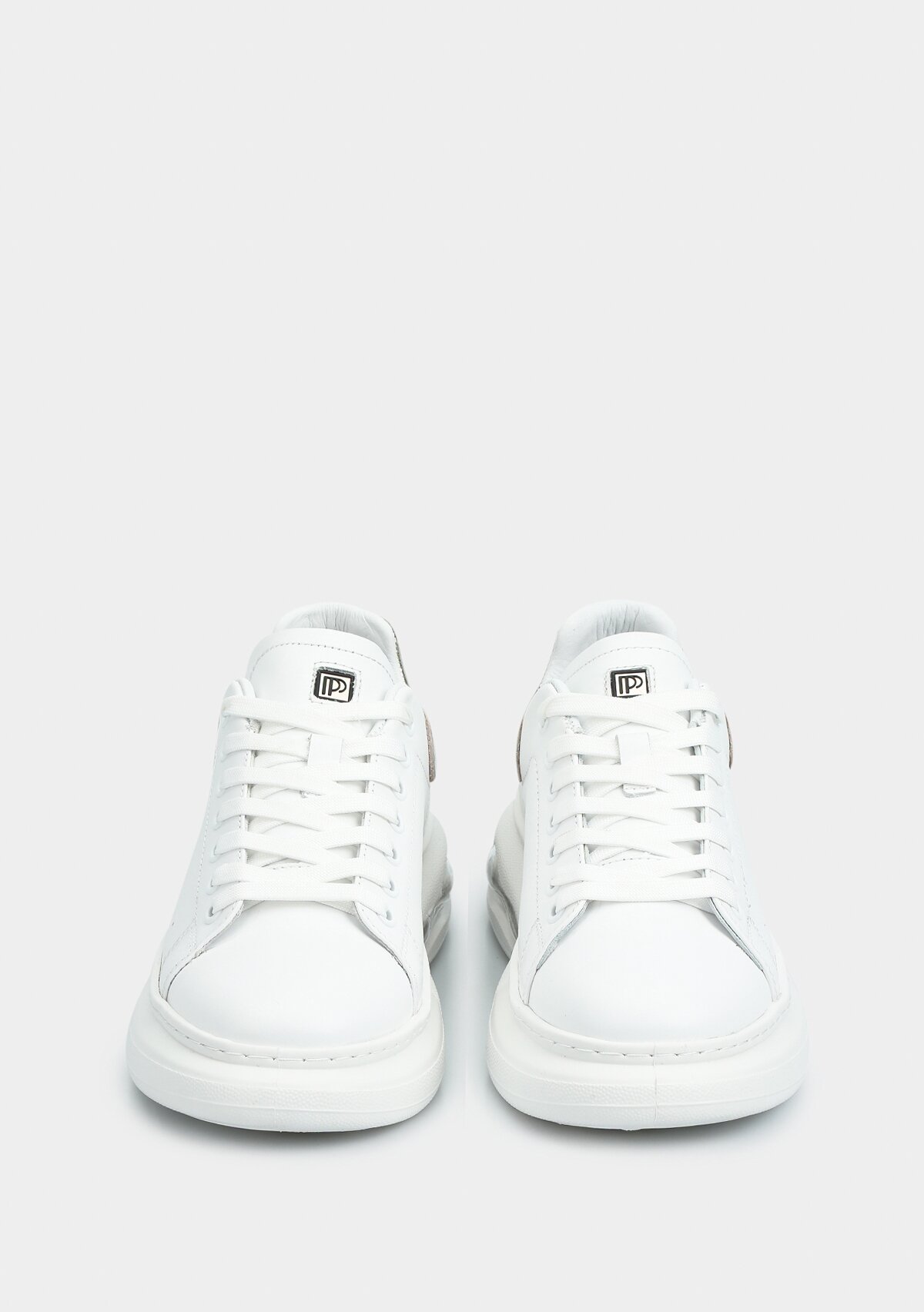 Beyaz Deri Kadın Sneaker