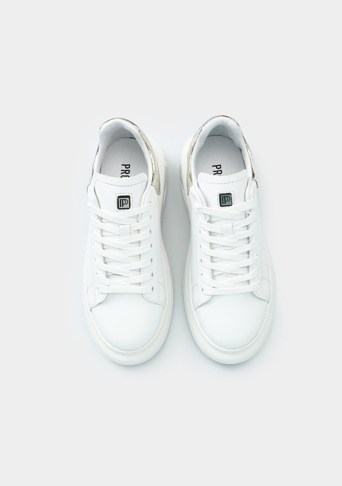 Beyaz Deri Kadın Sneaker
