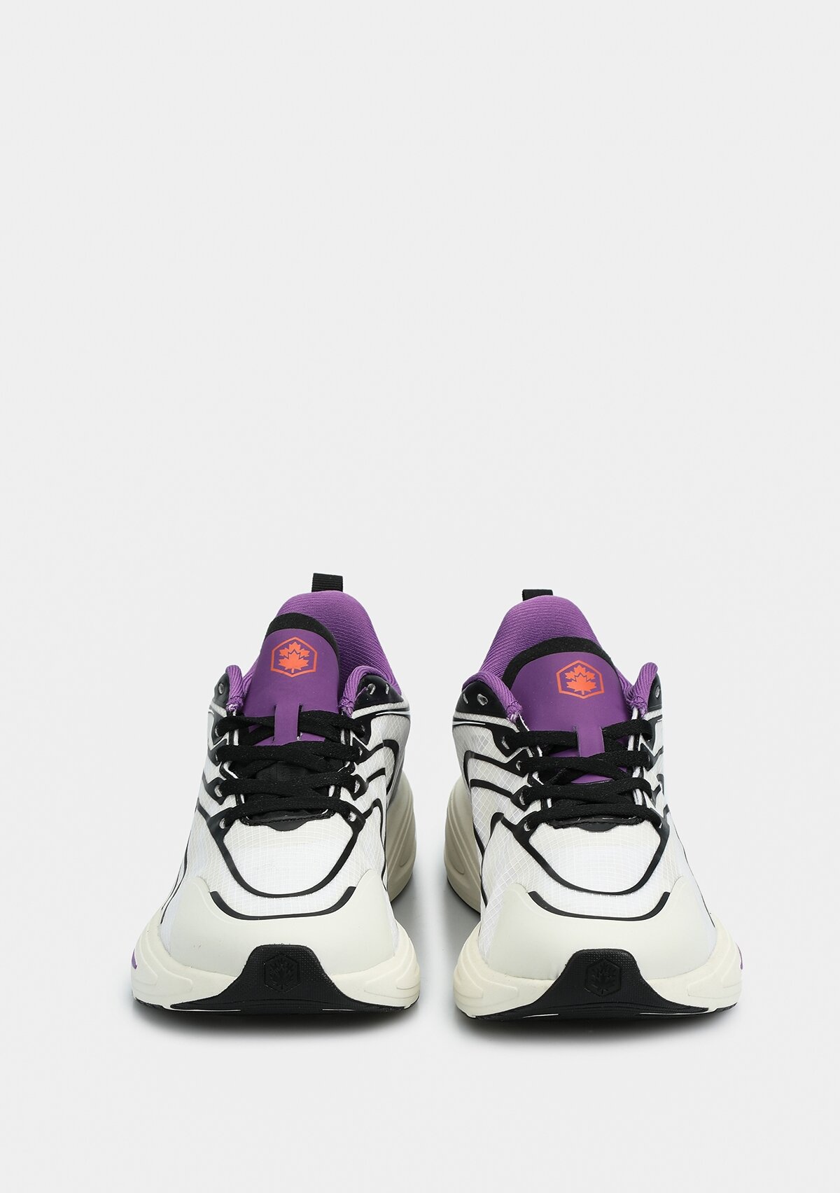 Melan Kırık Beyaz Deri Kadın Sneaker