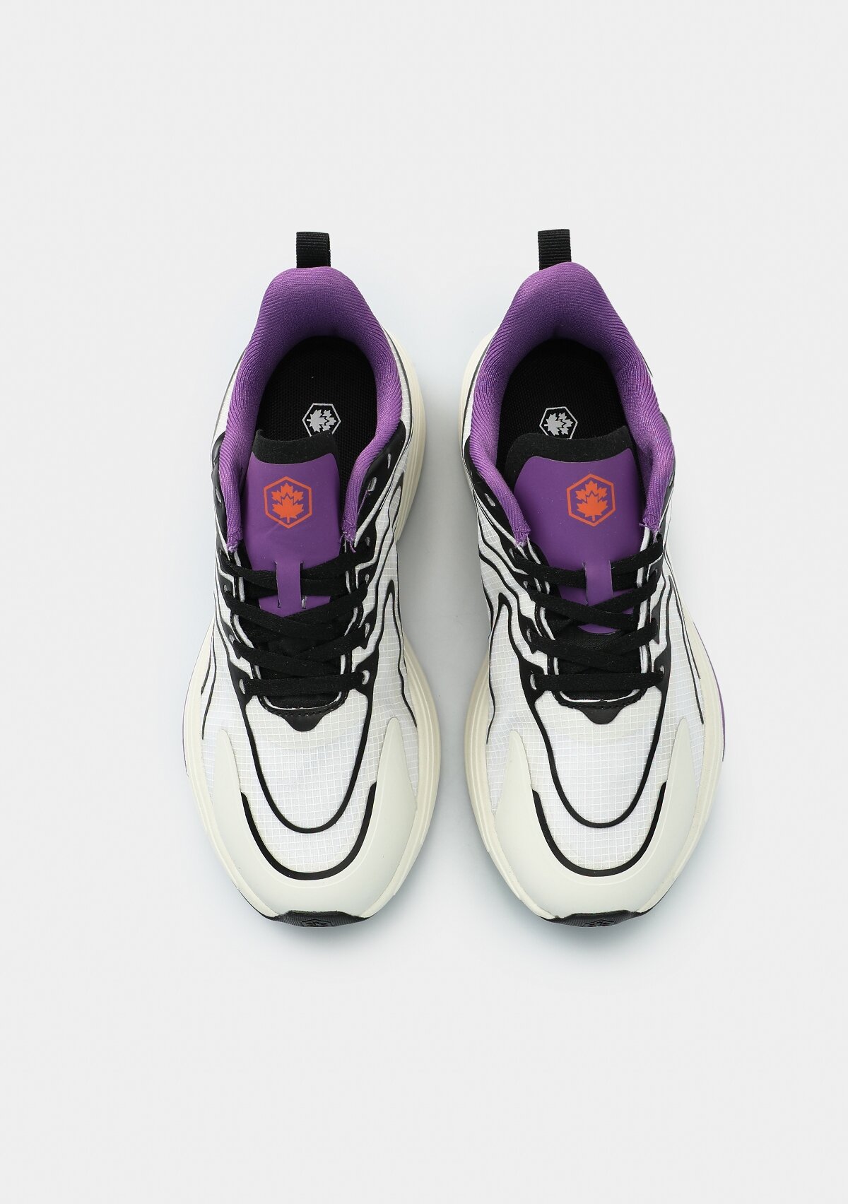 Melan Kırık Beyaz Deri Kadın Sneaker