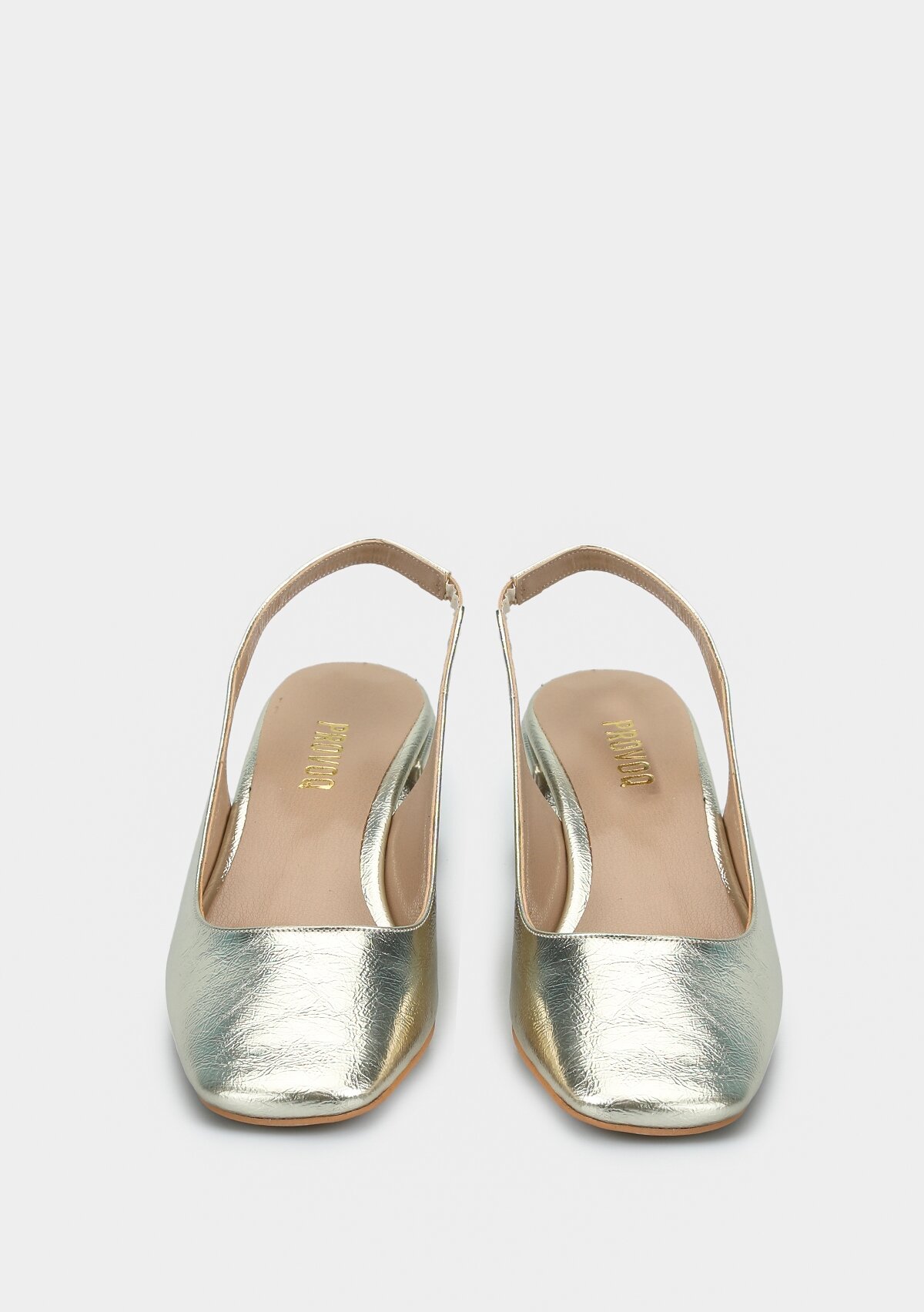 Altın Kadın Ayakkabı