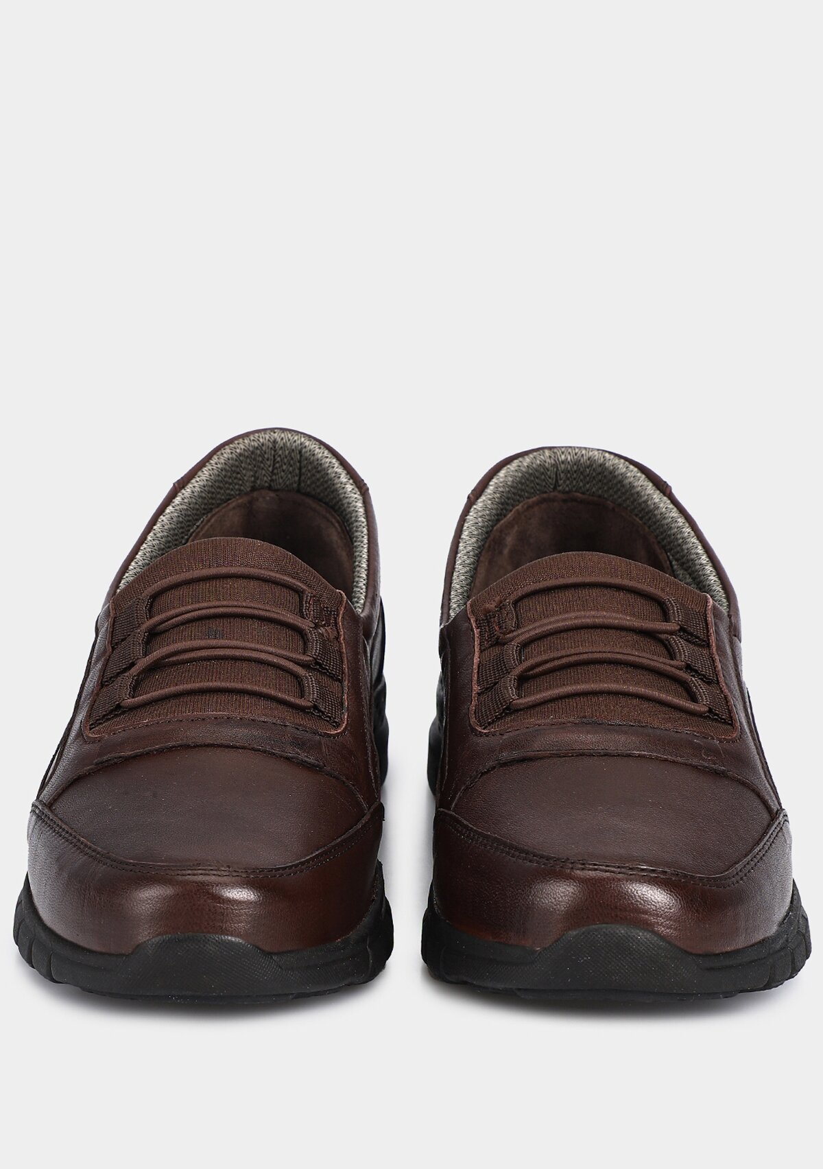 Kahve Deri Kadın Ayakkabı