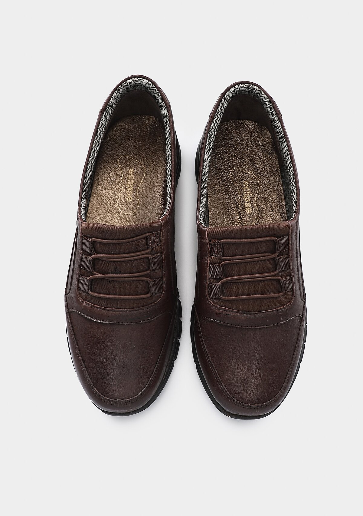 Kahve Deri Kadın Ayakkabı