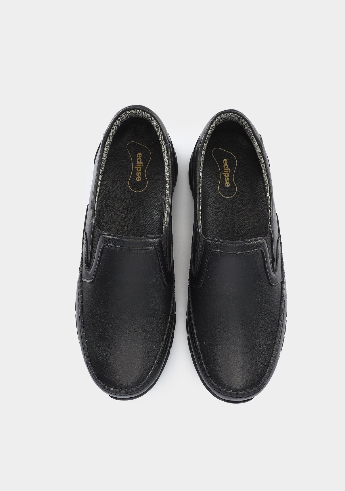 Siyah Deri Kadın Ayakkabı