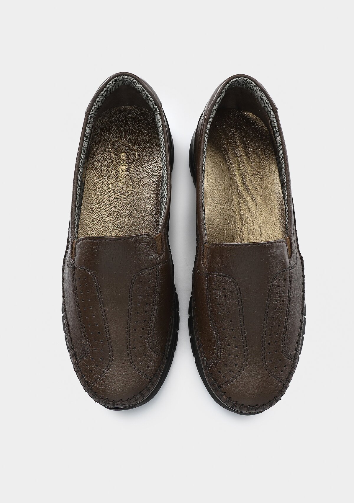 Kahve Deri Kadın Ayakkabı